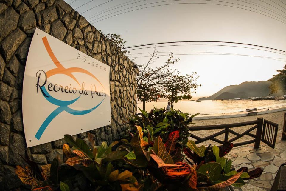 Pousada Recreio Da Praia Vila do Abraao ภายนอก รูปภาพ